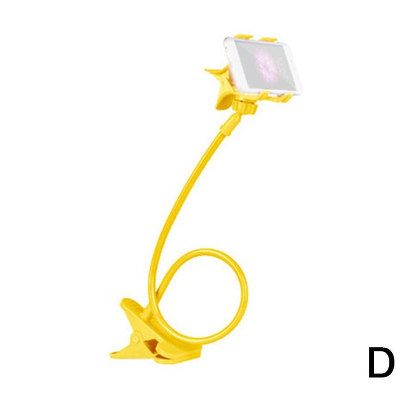 Lazy person's bedside phone holder, desktop tablet holder, universal multi-functional bedside video viewing device